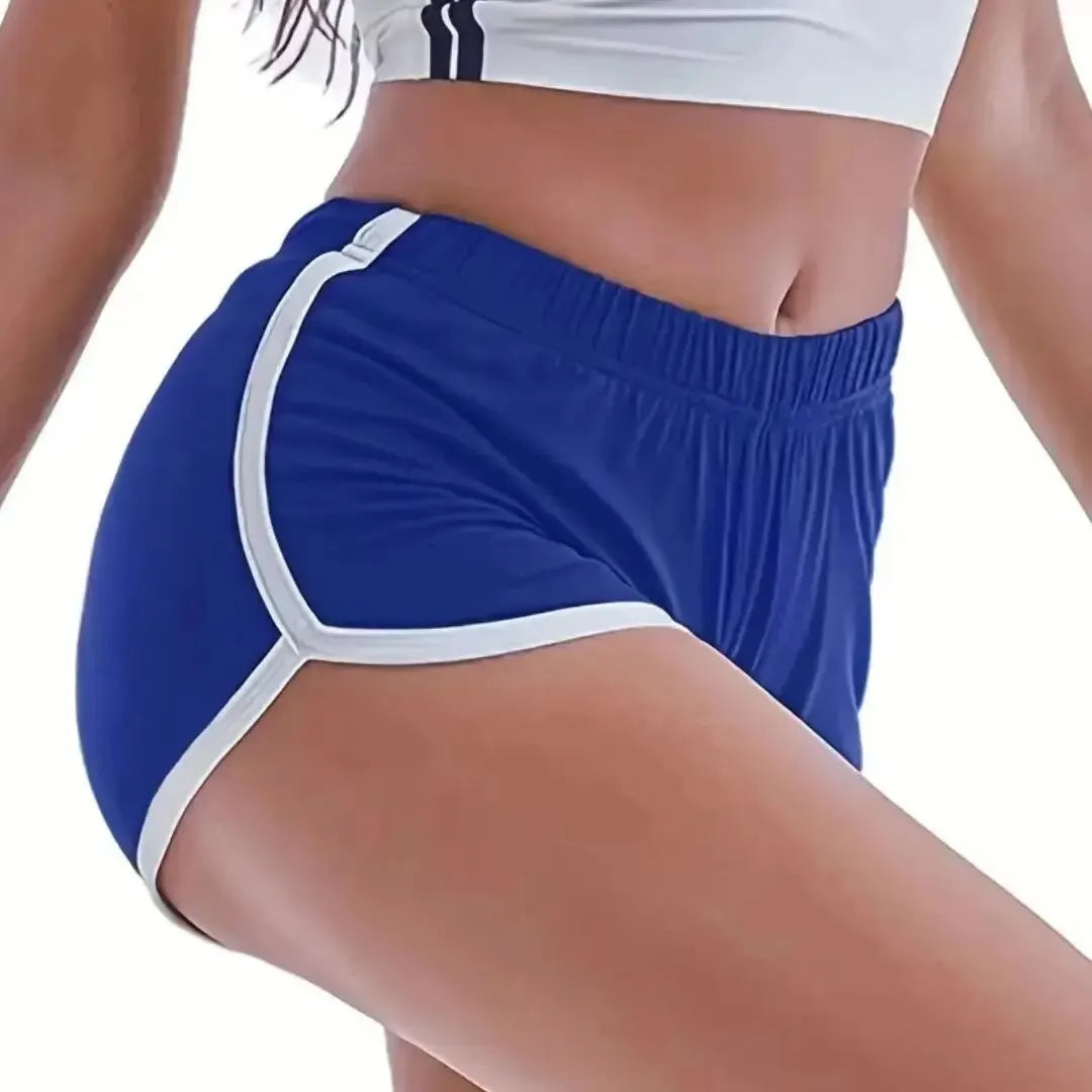 Sports Shorts Women Casual Loose Straight Pants Wearing High-Waisted Thin Anti-Walking Three-Point Yoga Hot Pants